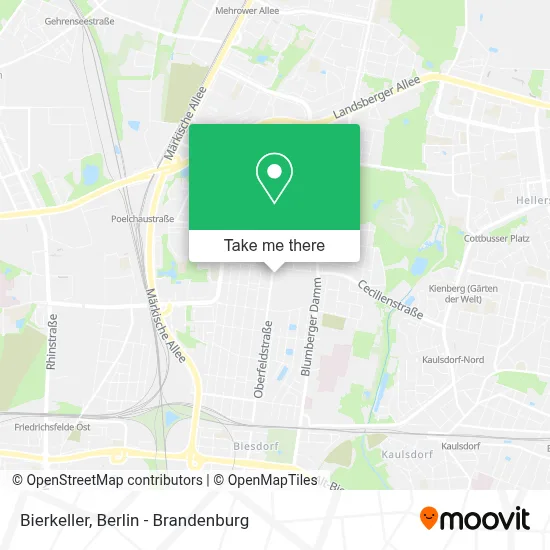 Bierkeller map