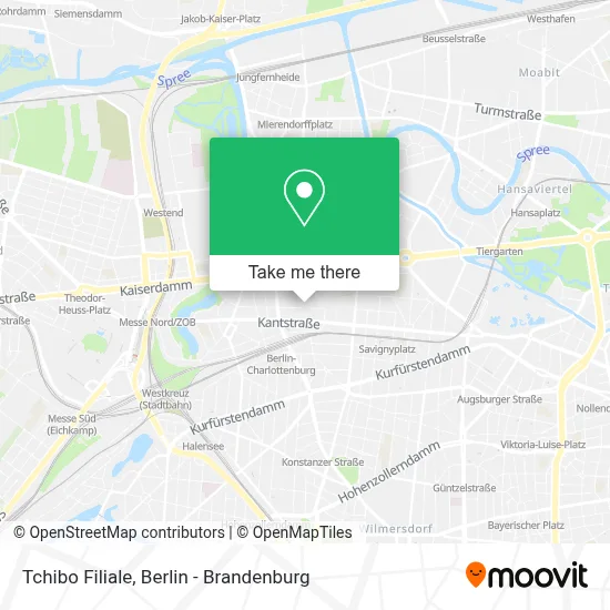 Tchibo Filiale map