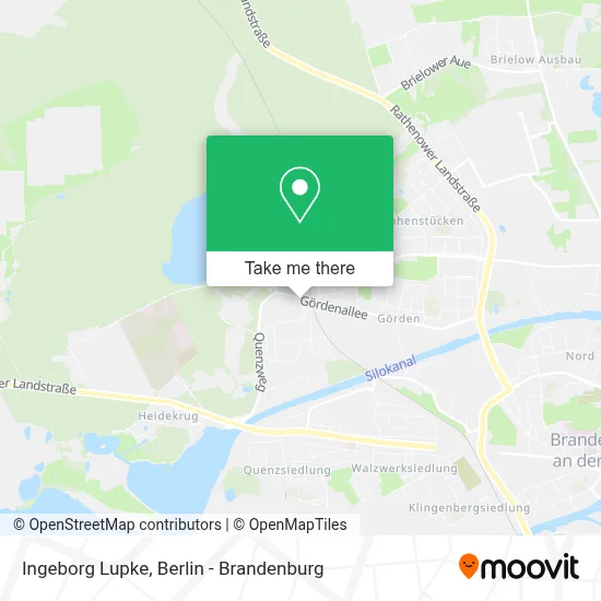 Ingeborg Lupke map