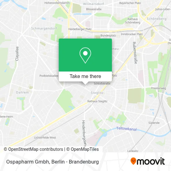 Ospapharm Gmbh map