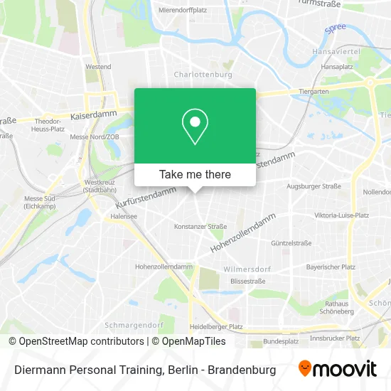 Diermann Personal Training map