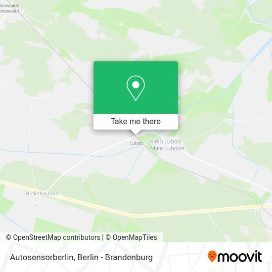 Autosensorberlin map