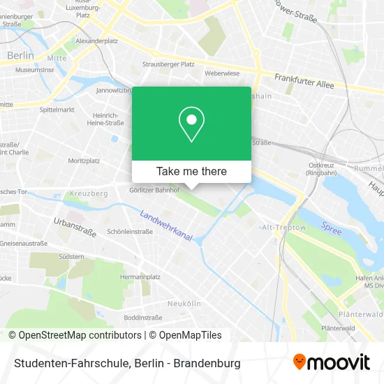 Studenten-Fahrschule map