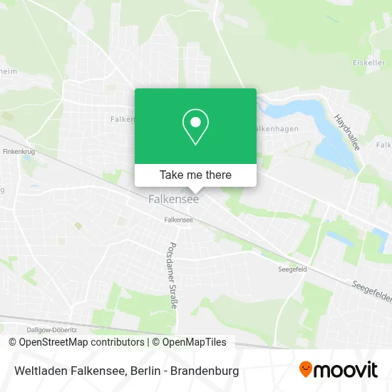 Weltladen Falkensee map
