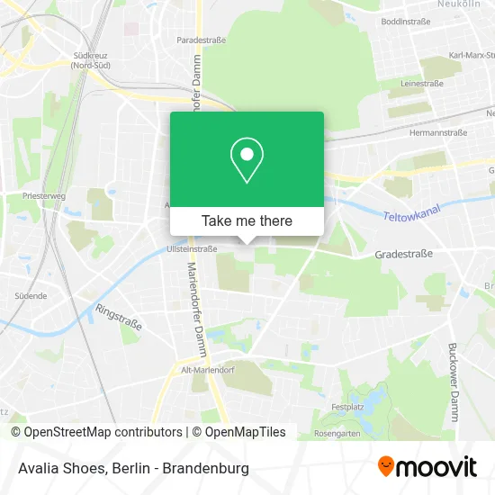 Avalia Shoes map