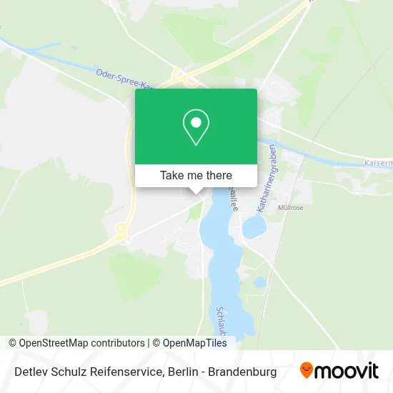 Detlev Schulz Reifenservice map