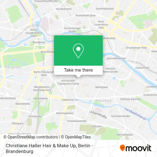 Christiane Haller Hair & Make Up map