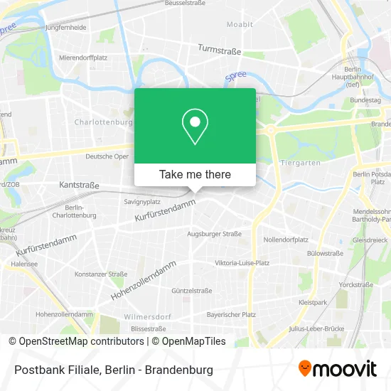 Postbank Filiale map