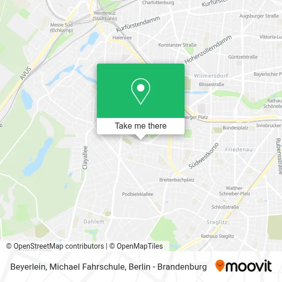 Beyerlein, Michael Fahrschule map
