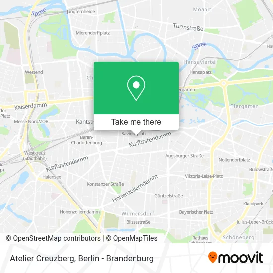 Atelier Creuzberg map