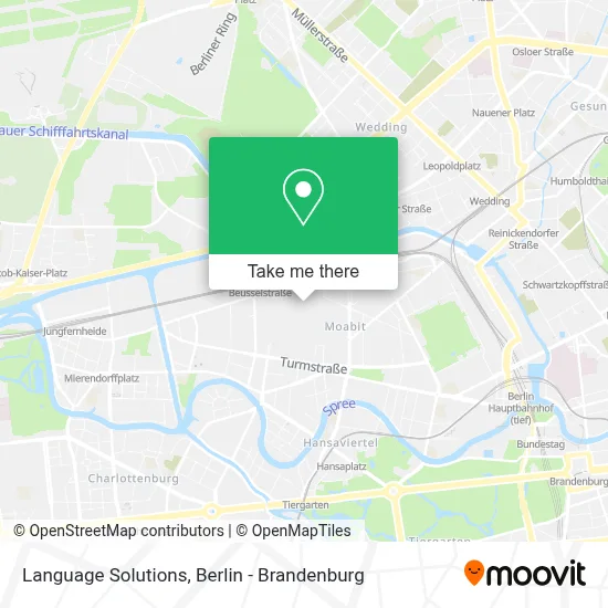 Language Solutions map
