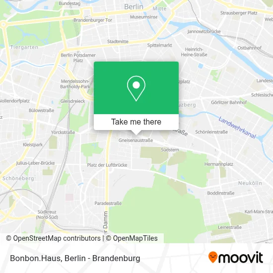 Bonbon.Haus map