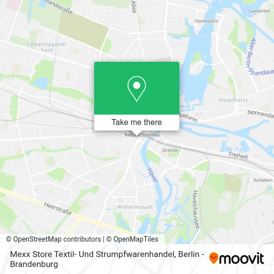 Mexx Store Textil- Und Strumpfwarenhandel map
