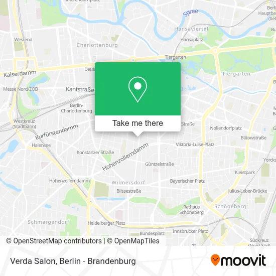 Salon Verda map