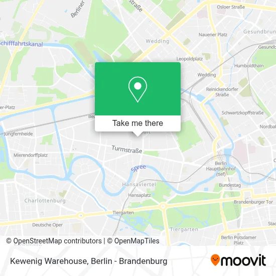 Kewenig Warehouse map