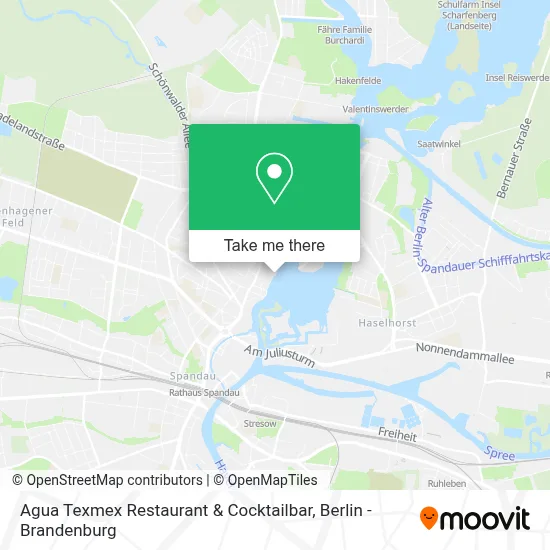Agua Texmex Restaurant & Cocktailbar map