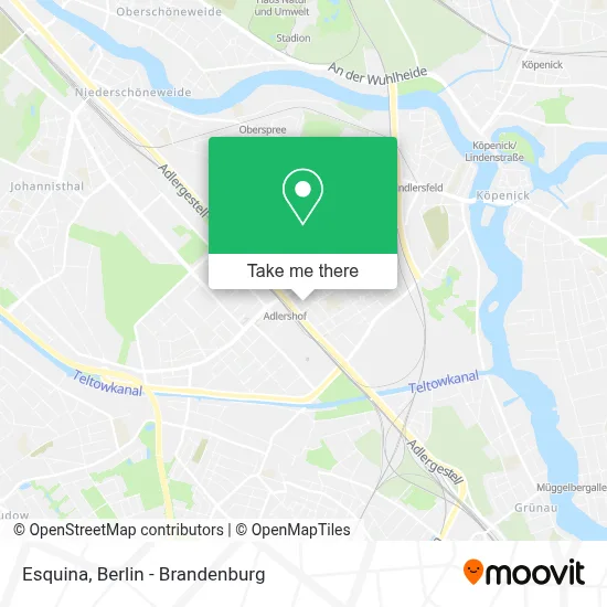 Esquina map