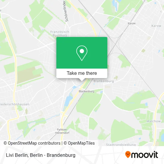 Livi Berlin map