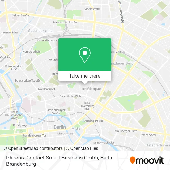 Phoenix Contact Smart Business Gmbh map