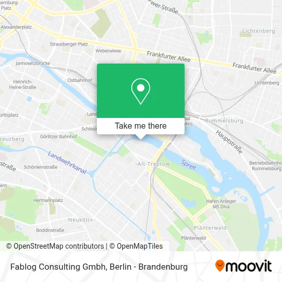 Fablog Consulting Gmbh map