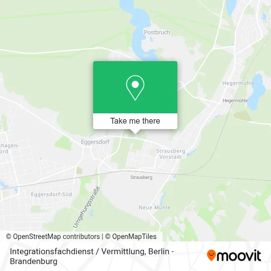 Integrationsfachdienst / Vermittlung map