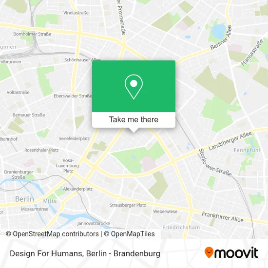 Design For Humans map