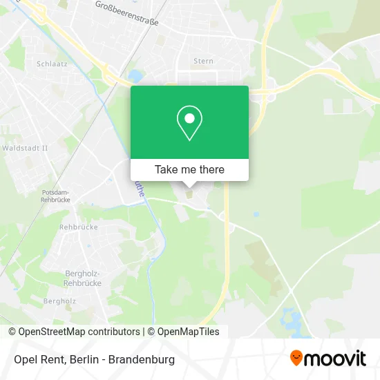 Opel Rent map