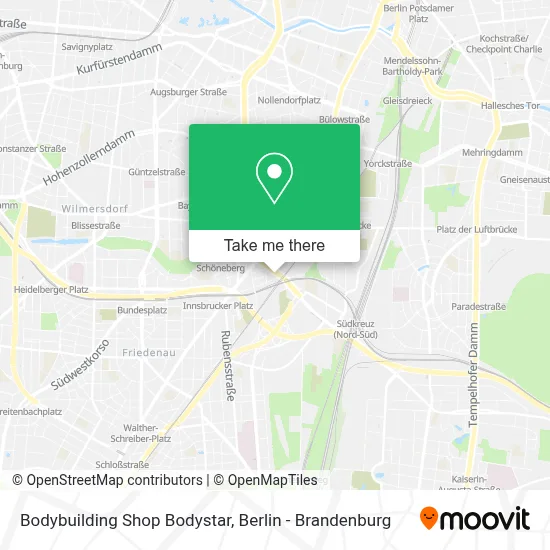 Bodybuilding Shop Bodystar map