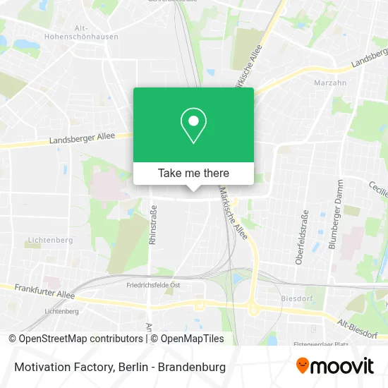 Motivation Factory map