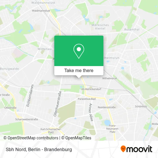Sbh Nord map