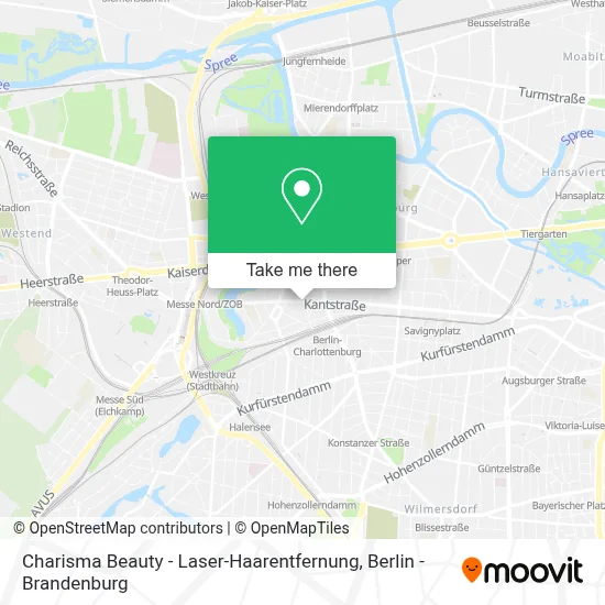 Charisma Beauty - Laser-Haarentfernung map