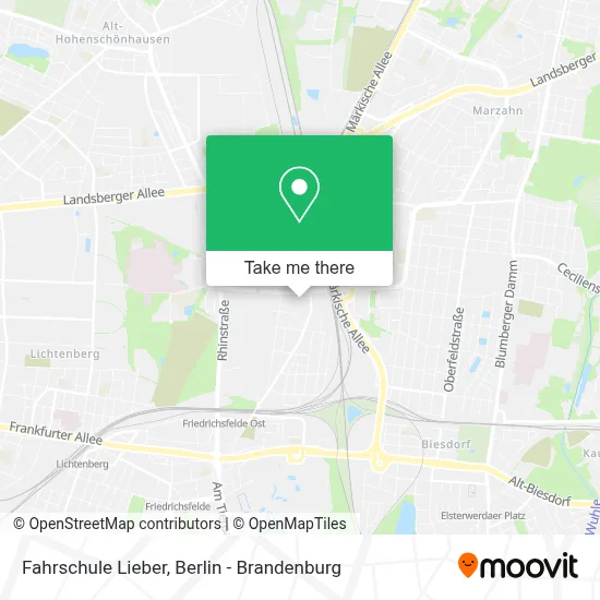 Fahrschule Lieber map