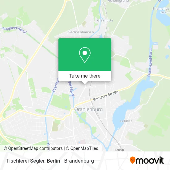 Tischlerei Segler map