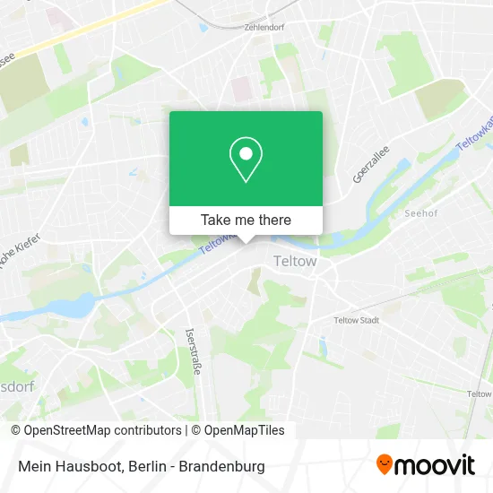 Mein Hausboot map