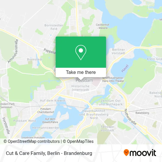 Cut & Care Family map