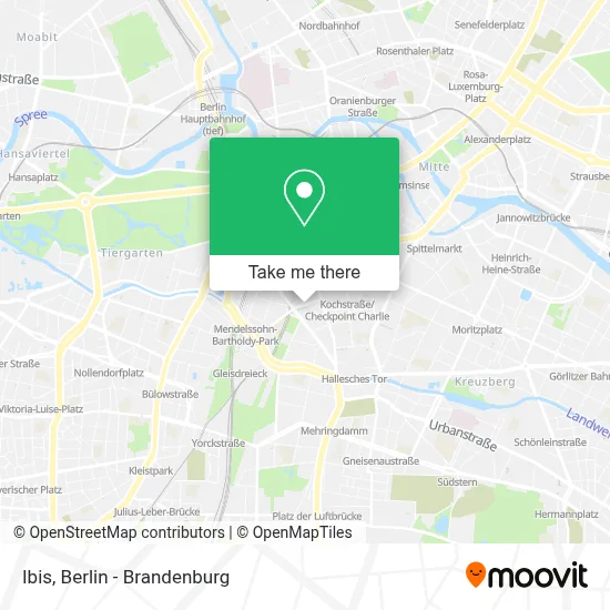 Ibis map