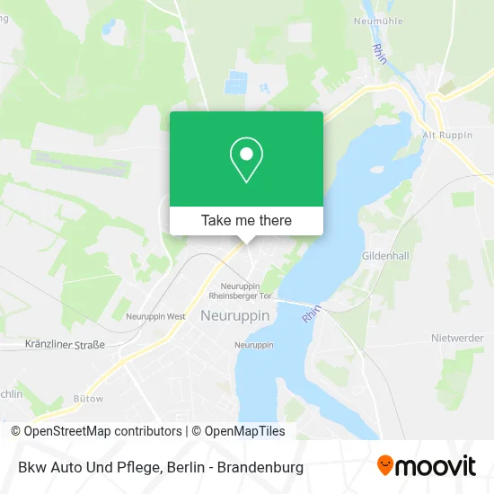 Bkw Auto Und Pflege map