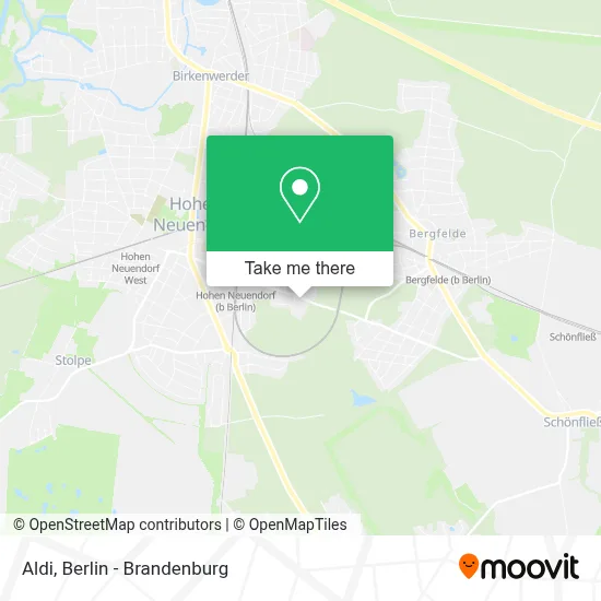 Aldi map