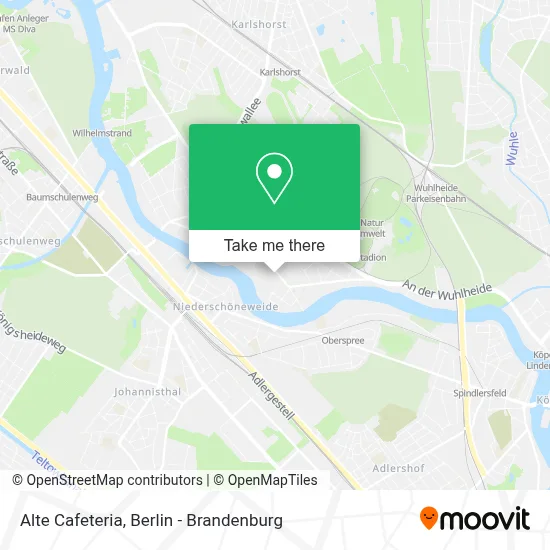 Alte Cafeteria map