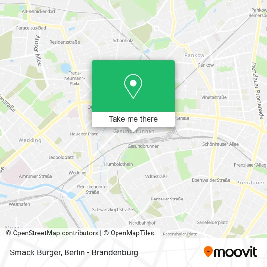 Smack Burger map