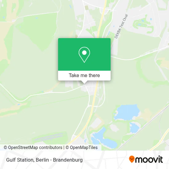 Gulf Station map