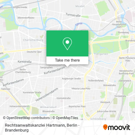 Rechtsanwaltskanzlei Hartmann map