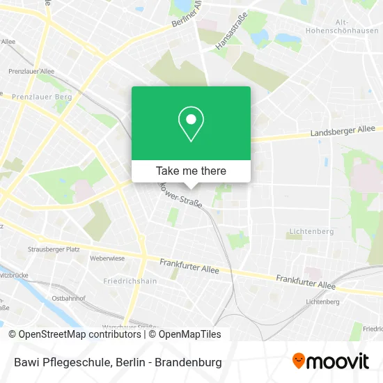 Bawi Pflegeschule map