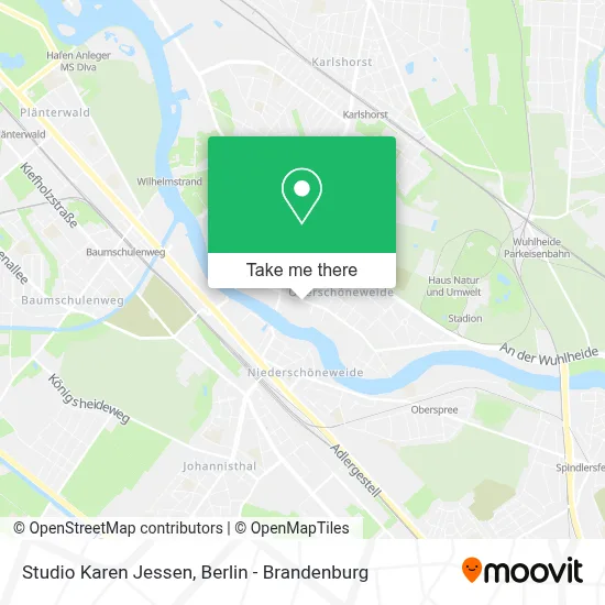 Studio Karen Jessen map
