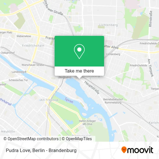 Pudra Love map