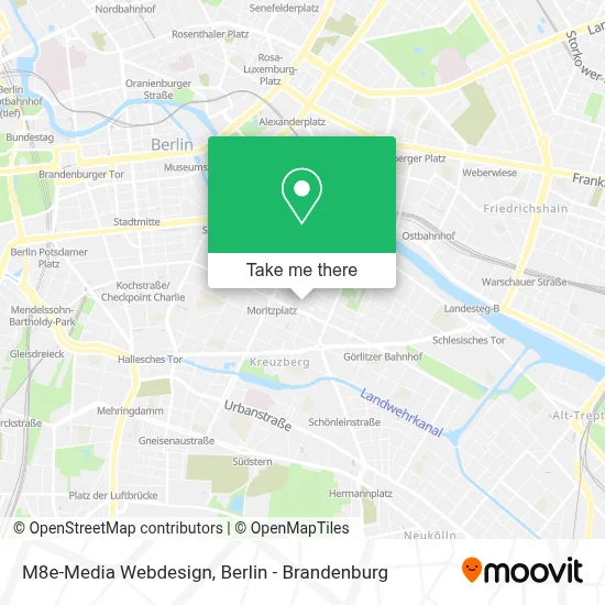 M8e-Media Webdesign map