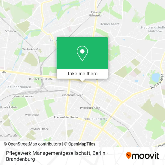 Pflegewerk Managementgesellschaft map