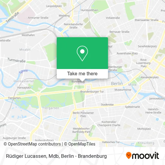 Rüdiger Lucassen, Mdb map