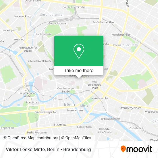 Viktor Leske Mitte map