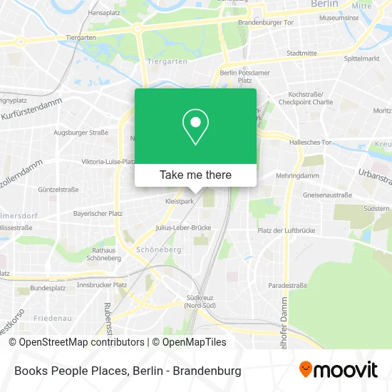 Books People Places map